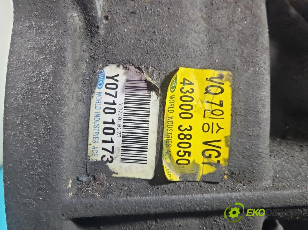 Kia Carnival II 2005-2014 2.9 crdi 185 HP manual 136 kW 2902 cm3 5- prevodovka stupeň,rýchlosť manual 4300038050