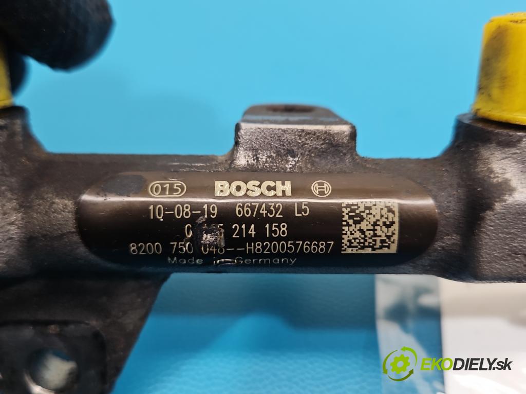 Renault Scenic III 2009-2016 1.9 dci 131 HP manual 96 kW 1870 cm3 5- lišta vstrekovacia 0445214158 (Vstrekovacia lišta)