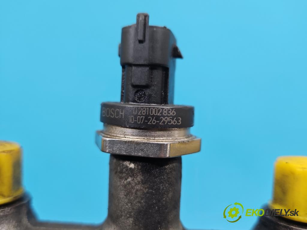 Renault Scenic III 2009-2016 1.9 dci 131 HP manual 96 kW 1870 cm3 5- lišta vstrekovacia 0445214158 (Vstrekovacia lišta)