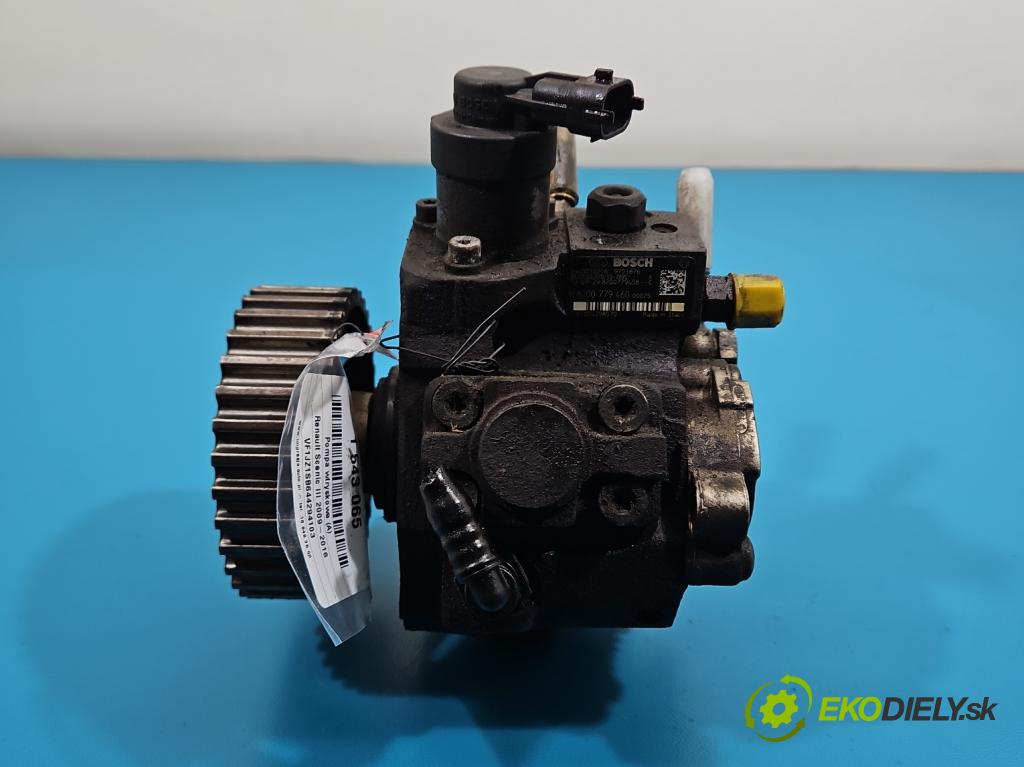 Renault Scenic III 2009-2016 1.9 dci 131 HP manual 96 kW 1870 cm3 5- čerpadlo vstrekovacia 0445010216 (Vstrekovacie čerpadlo)