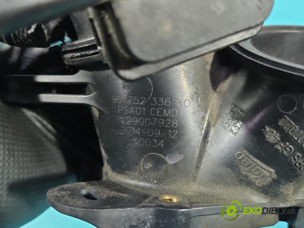 Citroen DS4 11-15 2.0 hdi 163 HP manual 120 kW 1997 cm3 5- klapka 9675233680 (Škrtiaca klapka)