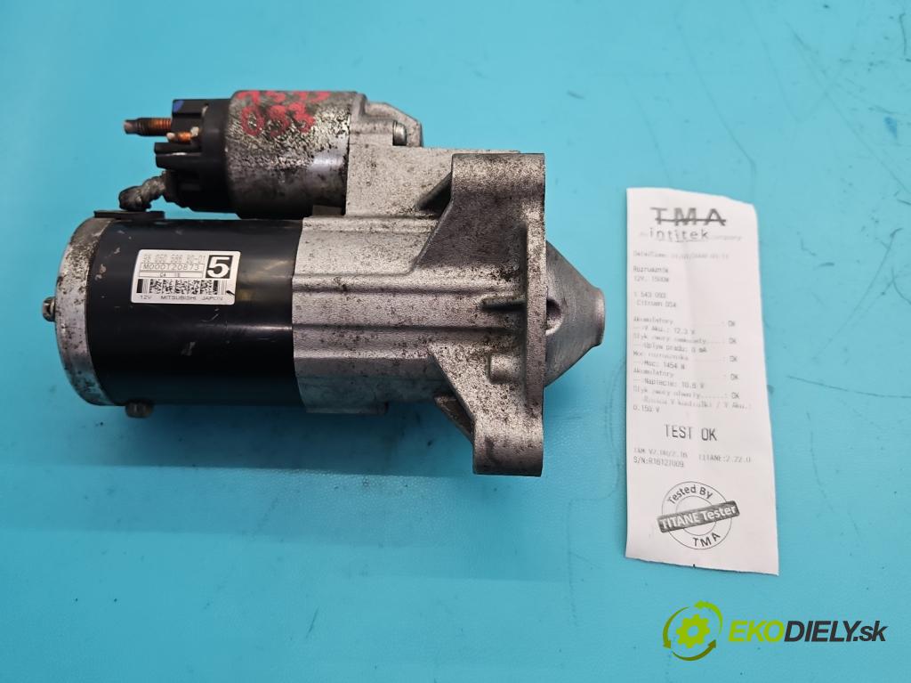 Citroen DS4 11-15 2.0 hdi 163 HP manual 120 kW 1997 cm3 5- štartér 9805058680 (Štartér)