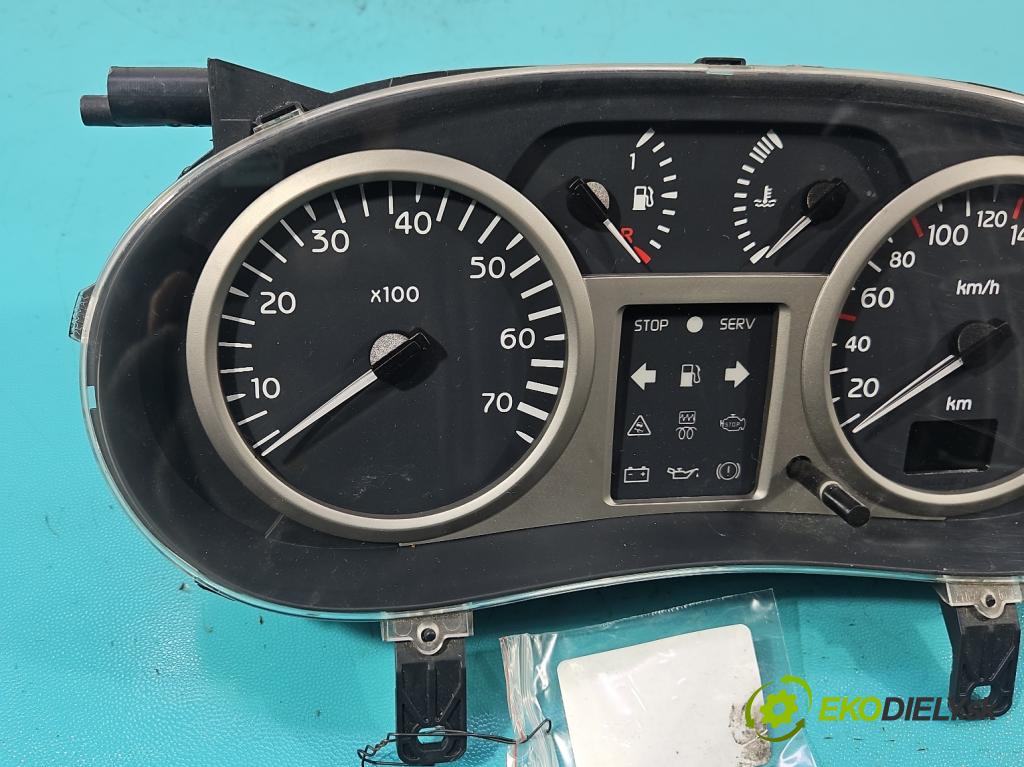 Renault Clio II 1998-2012 1.4 16V 98 hp manual 72 kW 1390 cm3 5- Přístrojová deska 21650176-1 (Přístrojová deska)