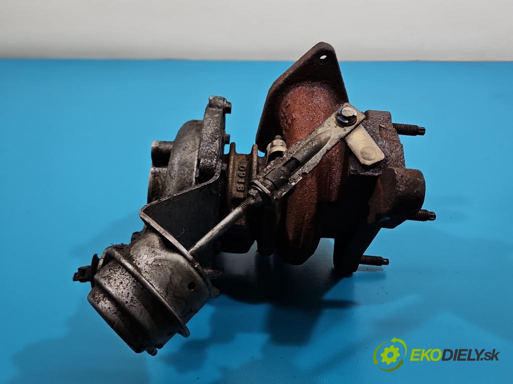 Renault Trafic II 2001-2014 2.0 dci 114 HP manual 84 kW 1995 cm3 5- turbodúchadlo, turbo 795637-1 (Turbodúchadlo (kompletné))