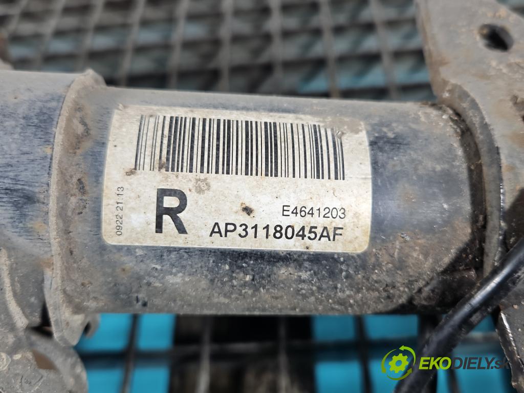 Ford B-Max  1.0 T 101 HP manual 74 kW 998 cm3 5- tlmič predné pravý AP3118045AF (Kľučka dverí ostatné)