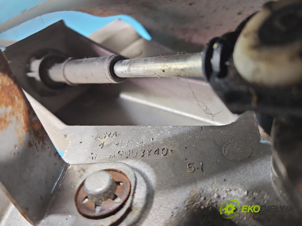 Renault Trafic II 2001-2014 2.0 dci 114 HP manual 84 kW 1995 cm3 5- Páka: Změny: stupeň,rýchlosť  (Rýchlostná páka (kulisa))