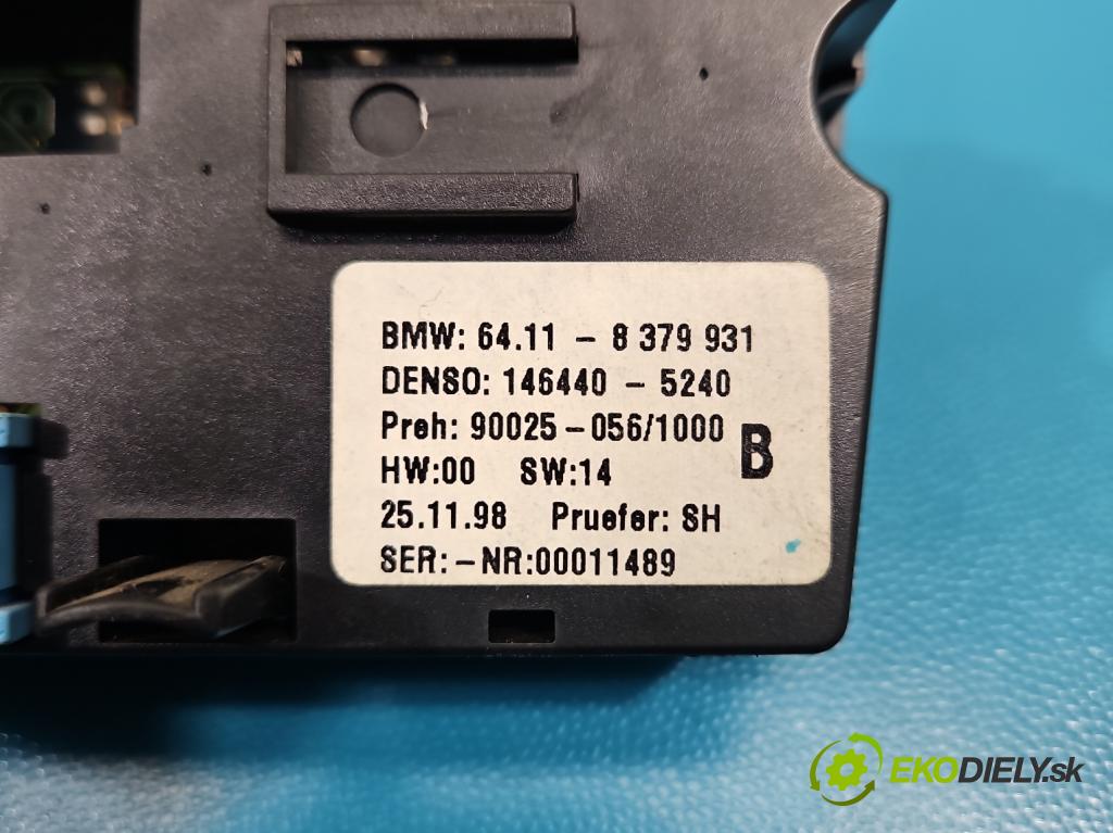 Bmw 5 E39 1996-2003 2.0 R6 150 HP manual 110 kW 1991 cm3 4- panel kúrenia 8379931