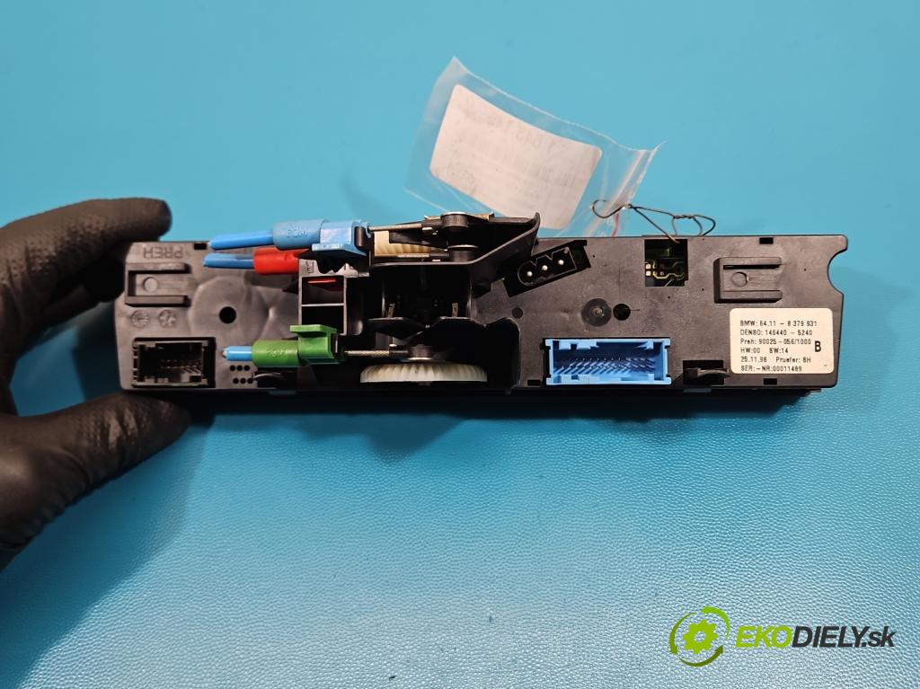 Bmw 5 E39 1996-2003 2.0 R6 150 HP manual 110 kW 1991 cm3 4- panel kúrenia 8379931