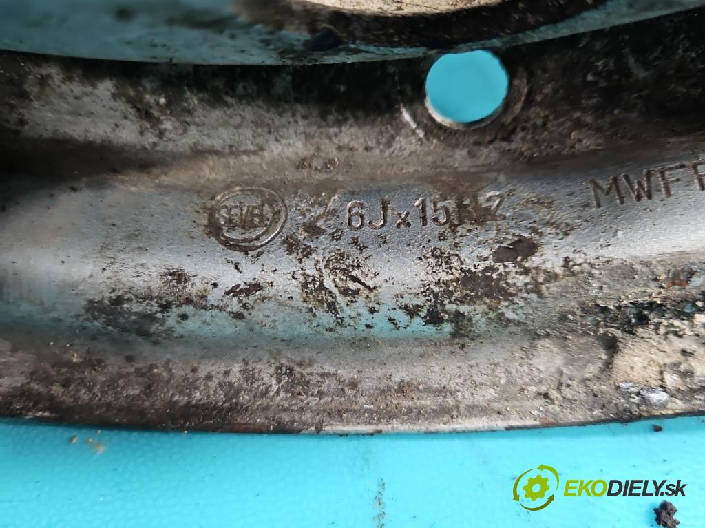 Citroen Jumper II 2006-2014 2.2 hdi 120 hp manual 88 kW 2198 cm3 5- Felga ocelový 15"