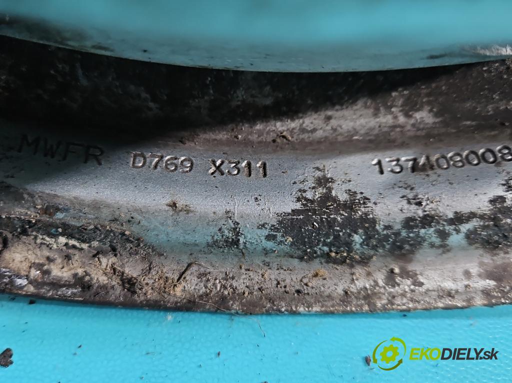 Citroen Jumper II 2006-2014 2.2 hdi 120 hp manual 88 kW 2198 cm3 5- Felga ocelový 15"