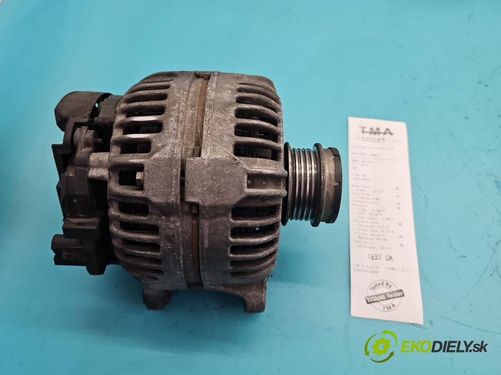 Audi A6 C5 1997-2004 1.9 tdi 110 HP manual 81 kW 1896 cm3 4- Alternator 028903029B (Alternátor)