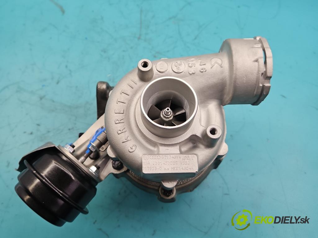 Audi A6 C5 1997-2004 1.9 tdi 110 HP manual 81 kW 1896 cm3 4- turbodúchadlo, turbo repasovaná 717858-7