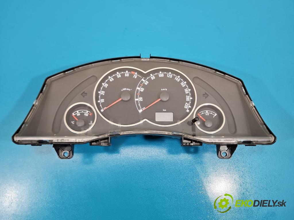 Opel Meriva A 2002-2010 1.6 16V 105 HP manual 77 kW 1598 cm3 5- riadiaca jednotka motora 12249823