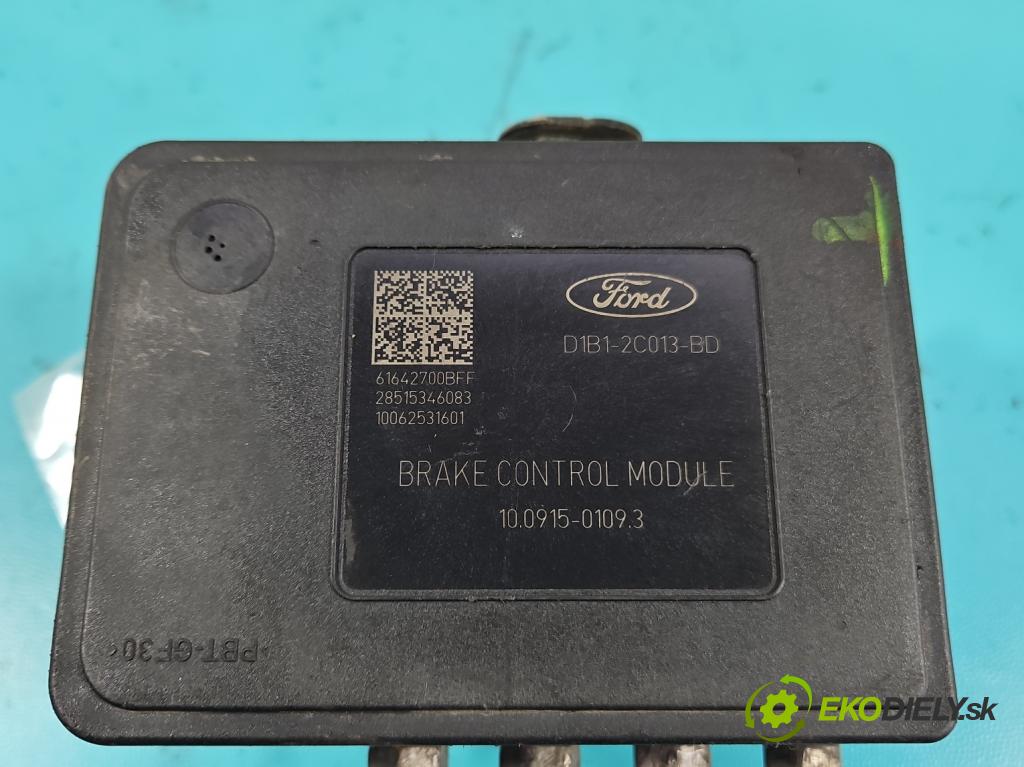 Ford B-Max  1.0 T 101 hp manual 74 kW 998 cm3 5- čerpadlo abs D1B1-2C405-AF (Pumpa ABS)
