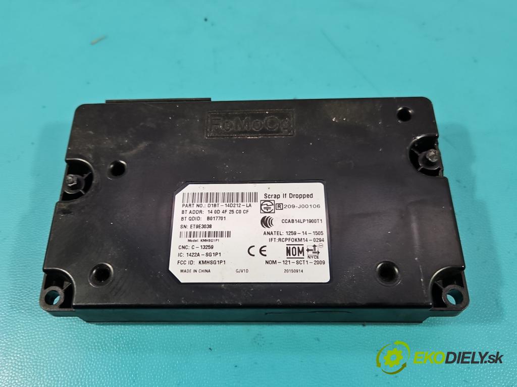 Ford B-Max  1.0 T 101 HP manual 74 kW 998 cm3 5- riadiaca jednotka ostatné D1BT-14D212-LA