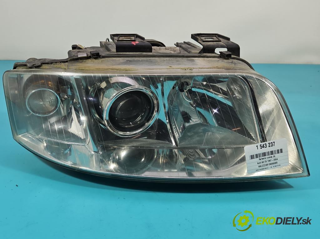 Audi A6 C5 1997-2004 1.9 tdi 131 HP manual 96 kW 1896 cm3 5- Reflektor: pravý  (Svetlo predné pravé)