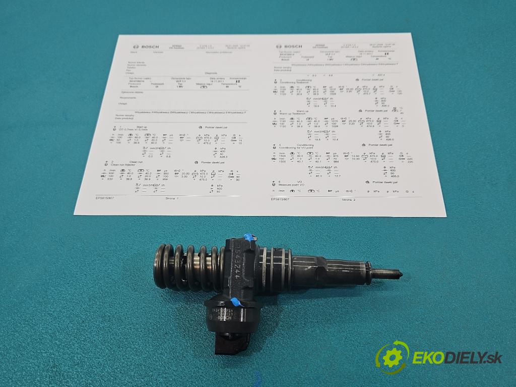 Audi A6 C5 1997-2004 1.9 tdi 131 HP manual 96 kW 1896 cm3 5- vstrekovacie čerpadlo 0414720214 (Vstrekovač paliva)