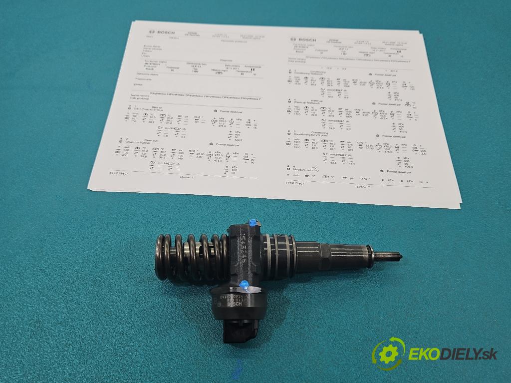 Audi A6 C5 1997-2004 1.9 tdi 131 HP manual 96 kW 1896 cm3 5- vstrekovacie čerpadlo 0414720214 (Vstrekovač paliva)