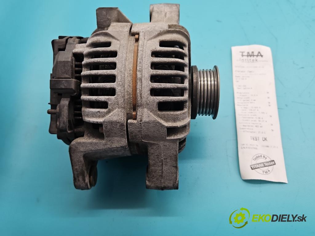 Opel Zafira A 1999-2005 1.8 16V 125 HP manual 92 kW 1796 cm3 5- Alternator 0124415002 (Alternátor)