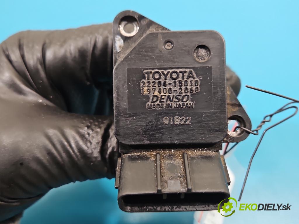 Toyota Corolla E11 1997-2002 1.4 vvti 97KM manual 71 kW 1398 cm3 5- průtokoměr: 22204-15010 (Váha vzduchu)