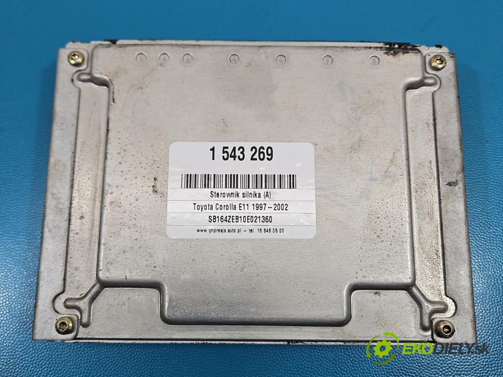 Toyota Corolla E11 1997-2002 1.4 vvti 97KM manual 71 kW 1398 cm3 5- riadiaca jednotka motora 0261206229