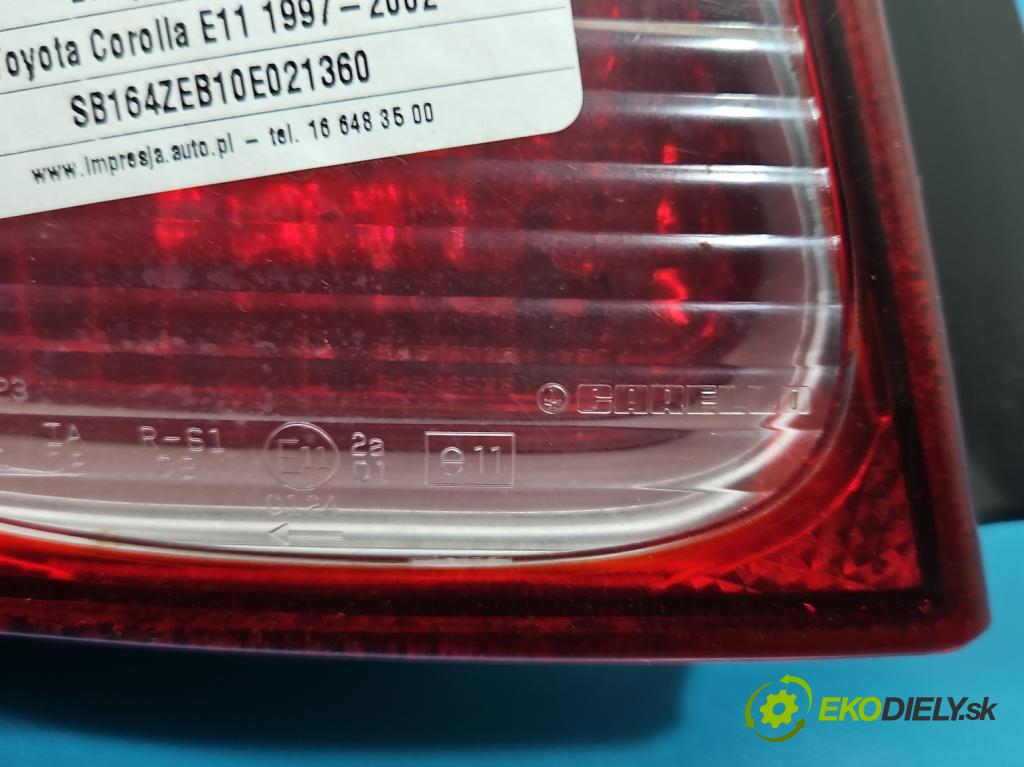 Toyota Corolla E11 1997-2002 1.4 vvti 97KM manual 71 kW 1398 cm3 5- svetlo / reflektor zadné ľavé 54596294 (Kľučka dverí ostatné)