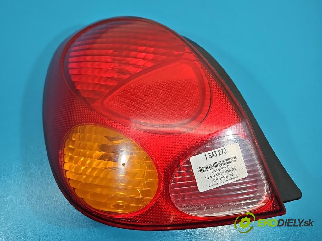 Toyota Corolla E11 1997-2002 1.4 vvti 97KM manual 71 kW 1398 cm3 5- svetlo / reflektor zadné ľavé 54596294 (Kľučka dverí ostatné)