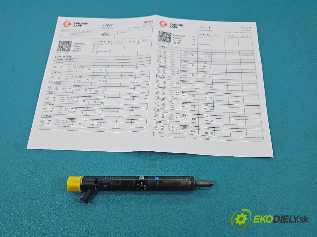 Renault Scenic II 2003-2009 1.5 dci 101 HP manual 74 kW 1461 cm3 5- vstrek EJBR01801A (Vstrekovač paliva)