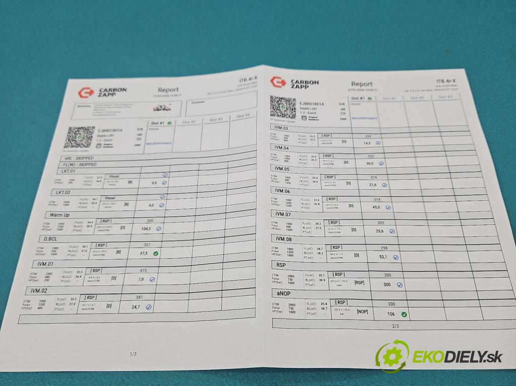 Renault Scenic II 2003-2009 1.5 dci 101 HP manual 74 kW 1461 cm3 5- vstrek EJBR01801A (Vstrekovač paliva)