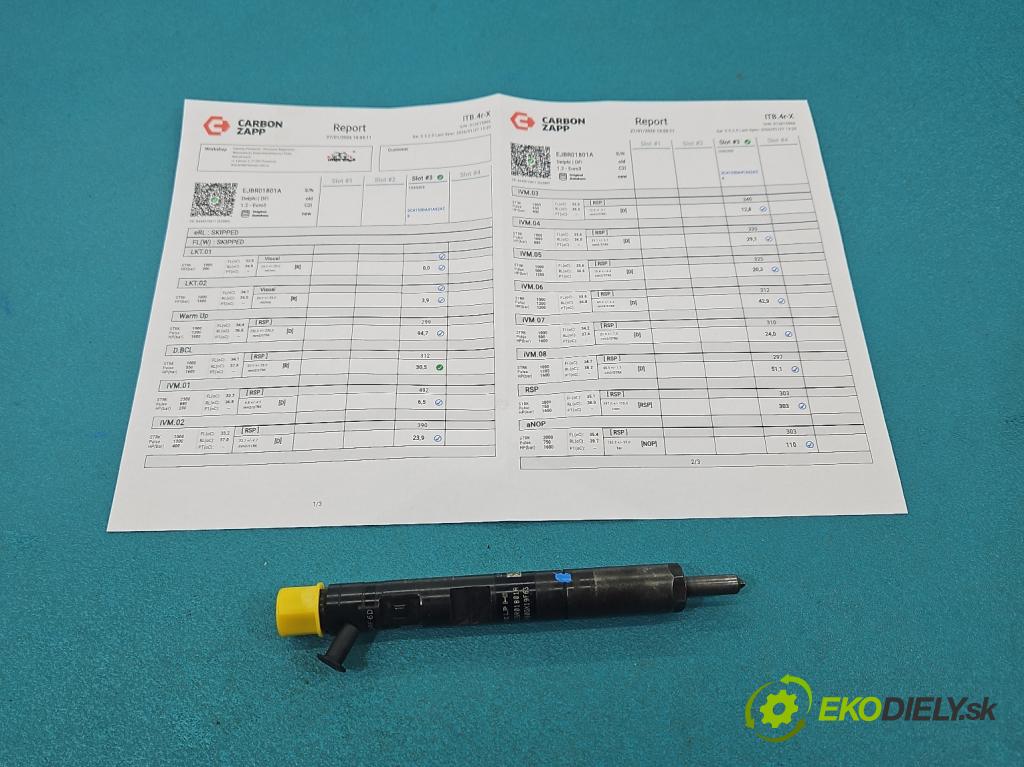 Renault Scenic II 2003-2009 1.5 dci 101 HP manual 74 kW 1461 cm3 5- vstrek EJBR01801A (Vstrekovač paliva)