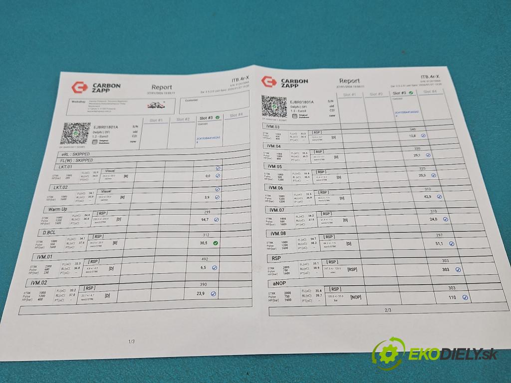 Renault Scenic II 2003-2009 1.5 dci 101 HP manual 74 kW 1461 cm3 5- vstrek EJBR01801A (Vstrekovač paliva)
