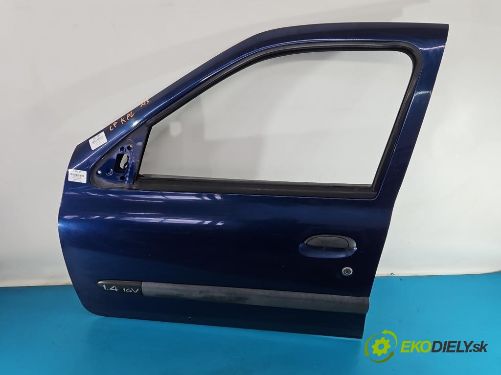 Renault Clio II 1998-2012 1.4 16V 98 HP manual 72 kW 1390 cm3 5- dvere predné ľavé  (Kľučka dverí ostatné)