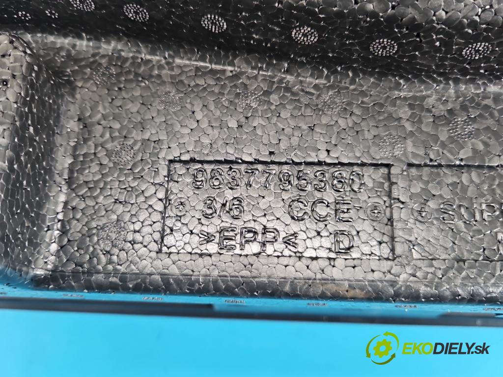 Opel Grandland 2017–2024 1.2 T 131 HP manual 96 kW 1199 cm3 5- Příspěvek: Polystyren: kufra: 9837795380