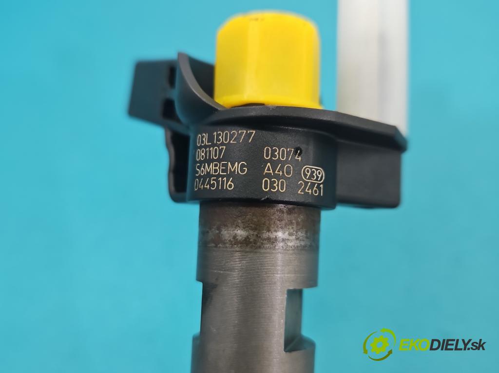 Vw Passat CC 2008-2016 2.0 tdi 170 hp manual 125 kW 1968 cm3 4- vstřikovač 0445116030 (Vstřikovač paliva)