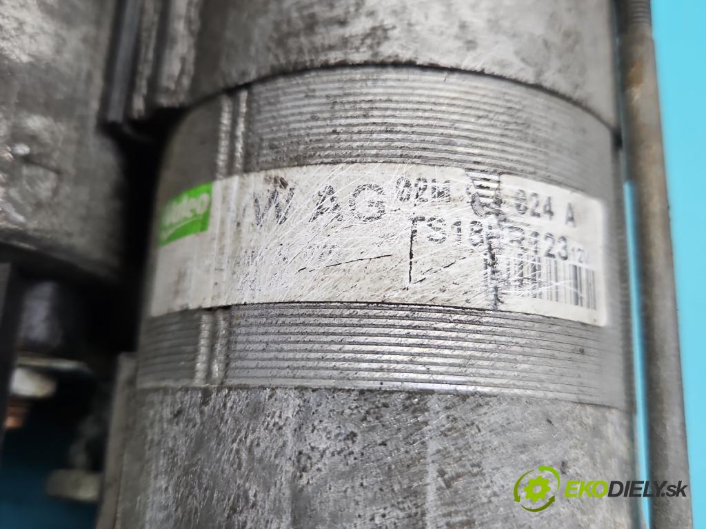 Vw Passat CC 2008-2016 2.0 tdi 170 HP manual 125 kW 1968 cm3 4- štartér 02M911024A (Štartér)