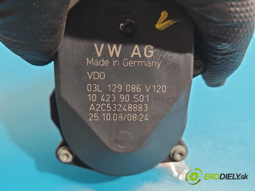 Vw Passat CC 2008-2016 2.0 tdi 170 HP manual 125 kW 1968 cm3 4- Ovladač: klapky: kolektor 03L129086 (Motorček ostatné)