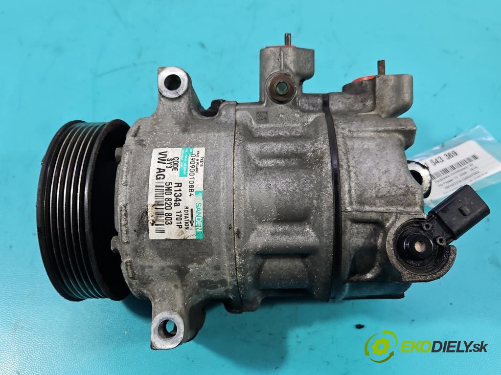 Vw Passat CC 2008-2016 2.0 tdi 170 HP manual 125 kW 1968 cm3 4- Kompresor: klimatizácie 5N0820803 (Kompresor klimatizácie)