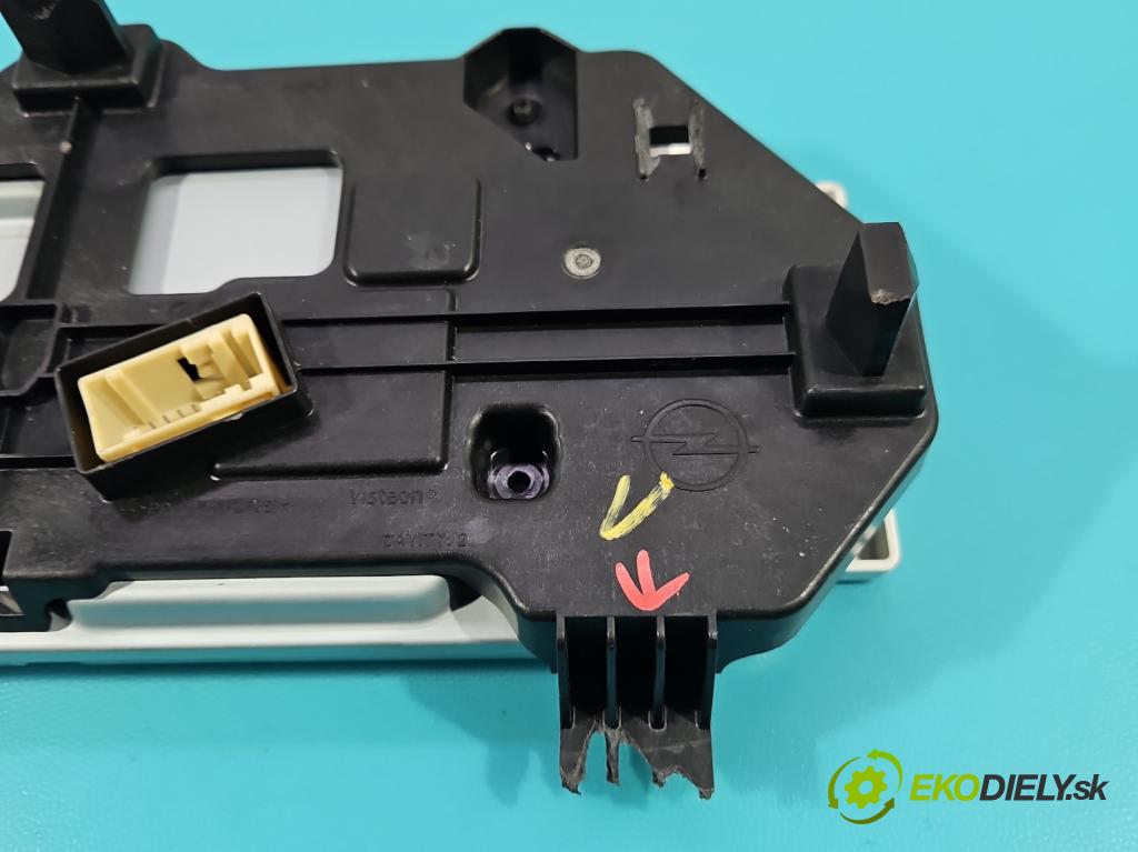 Opel Grandland 2017–2024 1.2 T 131 hp manual 96 kW 1199 cm3 5- Přístrojová deska 9851449480 (Přístrojová deska)