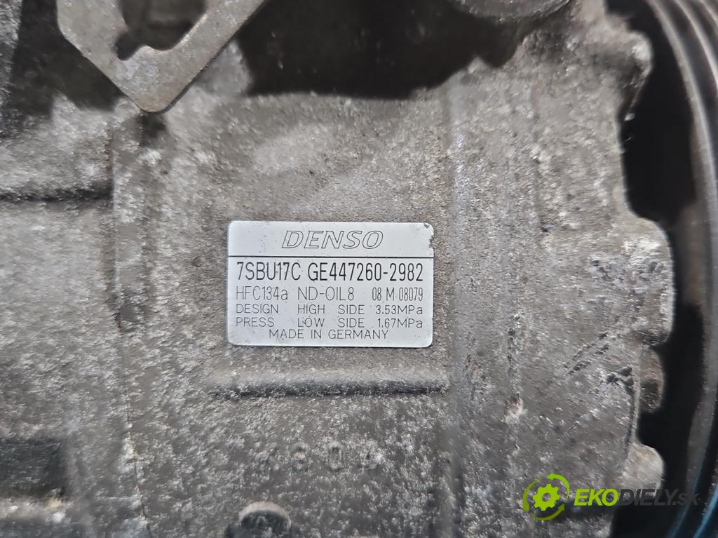 Bmw X6 E71 2007–2014 3.0d 306KM automatic 225 kW 2993 cm3 5- Kompresor: klíma GE447260-2982 (Kompresor klimatizace)