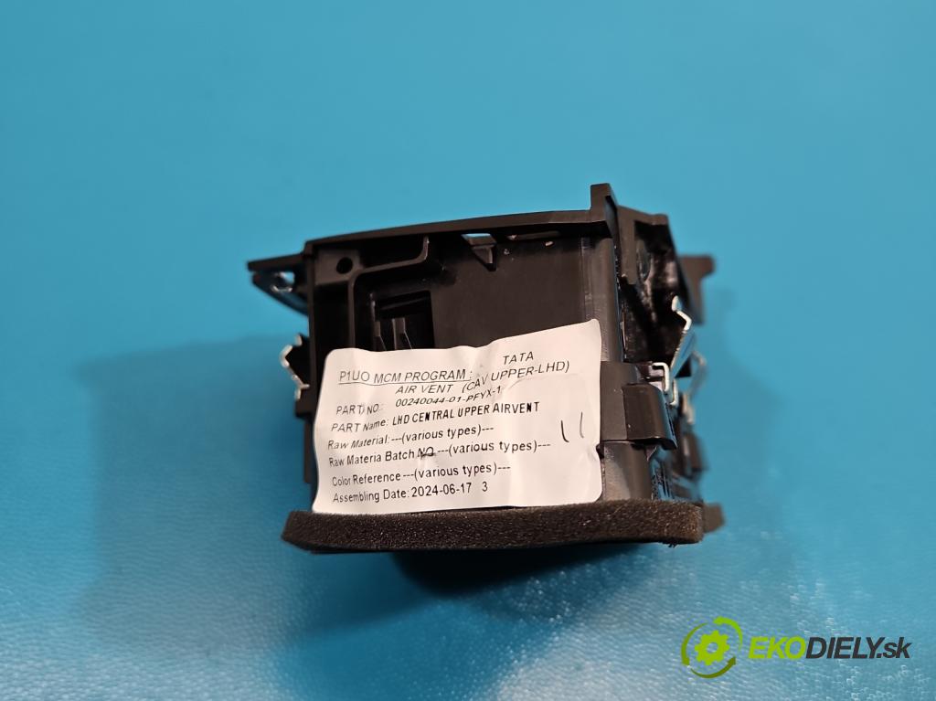 Opel Grandland 2017–2024 1.2 T 131 HP manual 96 kW 1199 cm3 5- Mřížka: kúrenia stredová 9838272777 (Mriežka kúrenia (fukár))