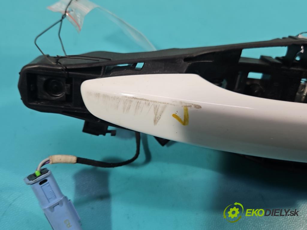 Opel Grandland 2017–2024 1.2 T 131 HP manual 96 kW 1199 cm3 5- rukoväť predné ľavé mimo: 9686433780 (Kľučka dverí vonkajšia predná ľavá)