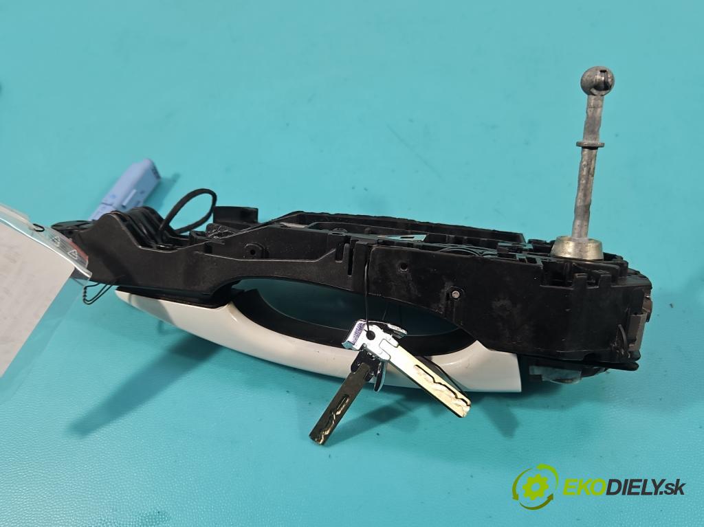 Opel Grandland 2017–2024 1.2 T 131 HP manual 96 kW 1199 cm3 5- rukoväť predné ľavé mimo: 9686433780 (Kľučka dverí vonkajšia predná ľavá)