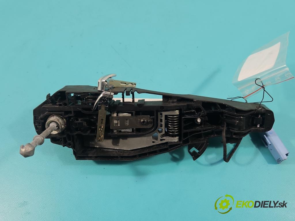 Opel Grandland 2017–2024 1.2 T 131 HP manual 96 kW 1199 cm3 5- rukoväť predné ľavé mimo: 9686433780 (Kľučka dverí vonkajšia predná ľavá)