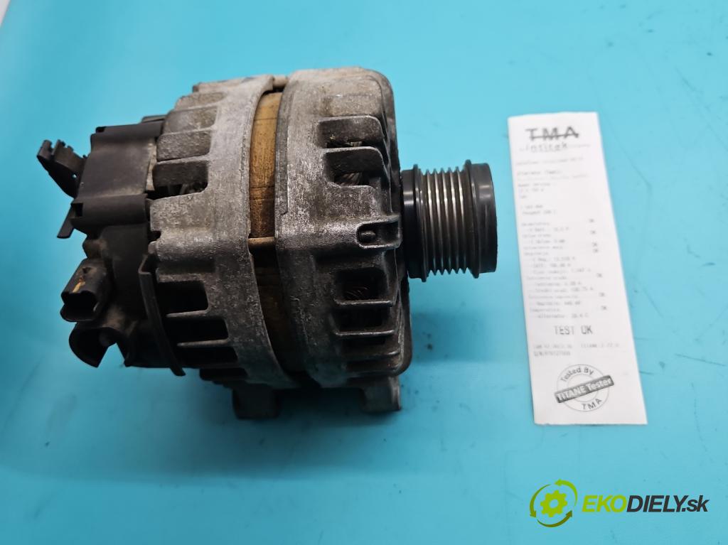 Peugeot 208 I 2012-2019 1.6 hdi 75 HP manual 55 kW 1560 cm3 5- Alternator 9810525380 (Alternátor)
