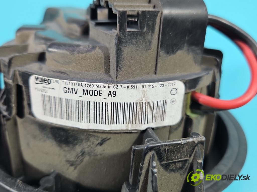 Peugeot 208 I 2012-2019 1.6 hdi 75 HP manual 55 kW 1560 cm3 5- ventilátor vzduchu