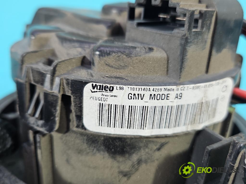 Peugeot 208 I 2012-2019 1.6 hdi 75 HP manual 55 kW 1560 cm3 5- ventilátor vzduchu