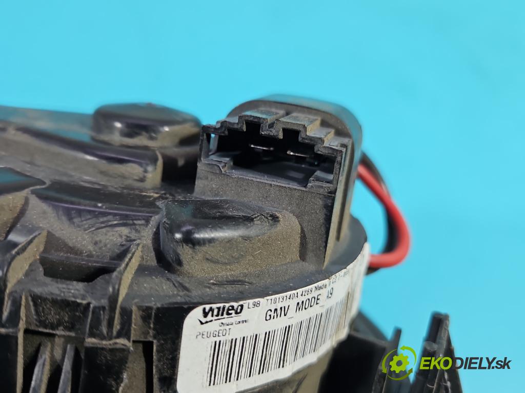 Peugeot 208 I 2012-2019 1.6 hdi 75 HP manual 55 kW 1560 cm3 5- ventilátor vzduchu