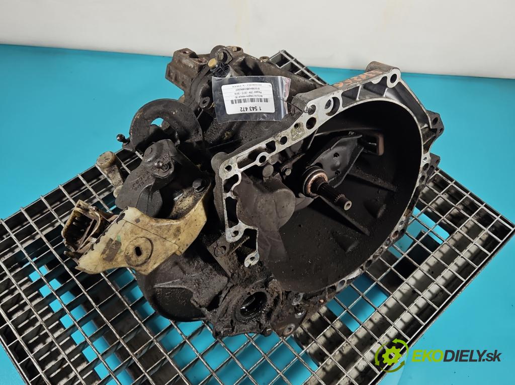 Peugeot 208 I 2012-2019 1.6 hdi 75 HP manual 55 kW 1560 cm3 5- prevodovka stupeň,rýchlosť manual 20ET47