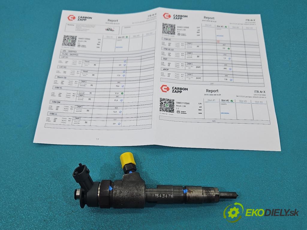 Peugeot 208 I 2012-2019 1.6 hdi 75 HP manual 55 kW 1560 cm3 5- vstrek 0445110566 (Vstrekovač paliva)