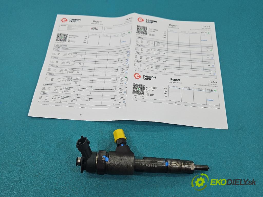 Peugeot 208 I 2012-2019 1.6 hdi 75 HP manual 55 kW 1560 cm3 5- vstrek 0445110566 (Vstrekovač paliva)